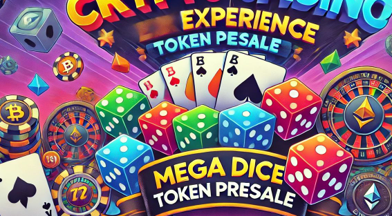 提升網上娛樂加密賭場體驗：Mega Dice 代幣預售 推薦獎勵與空投紅利