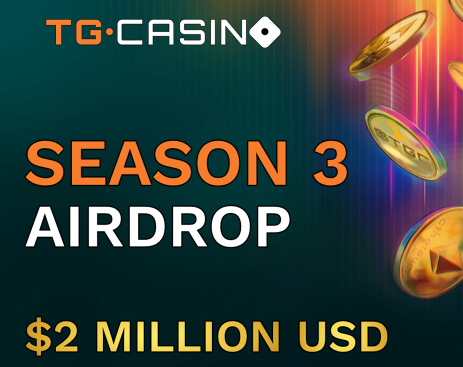 空投、美洲杯和歐洲杯助力TGCasino代幣（TGC）價格上漲20