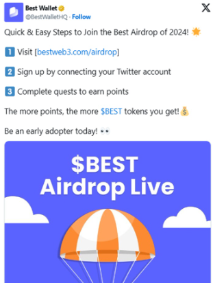 點擊這裏訪問Best Wallet